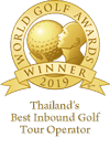 Awards, Associations, Memberships Awards-Thailand best inbound golf tour operator 2019