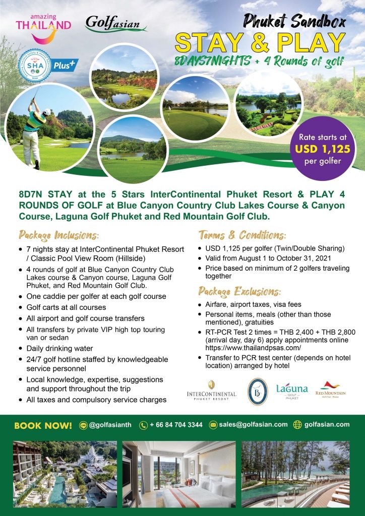 Phuket Sandbox - Stay & Play Golf Package